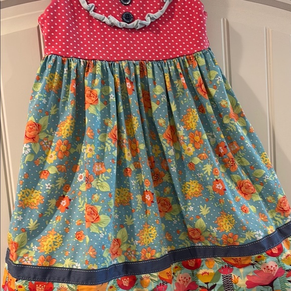 Matilda Jane Pink Tiered Ruffled Sundress - Picture 4 of 4